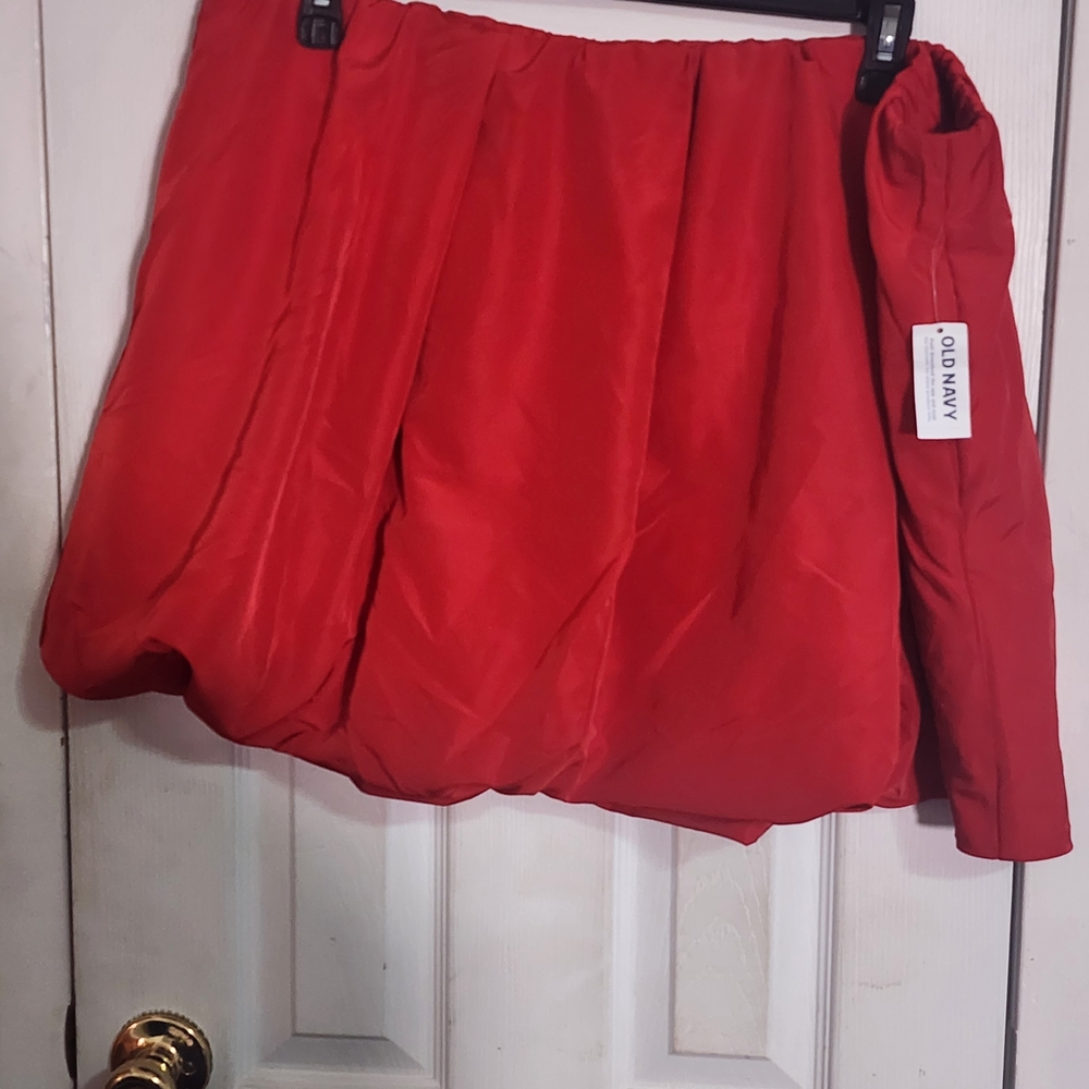 Vibrant Red Women's Skirt